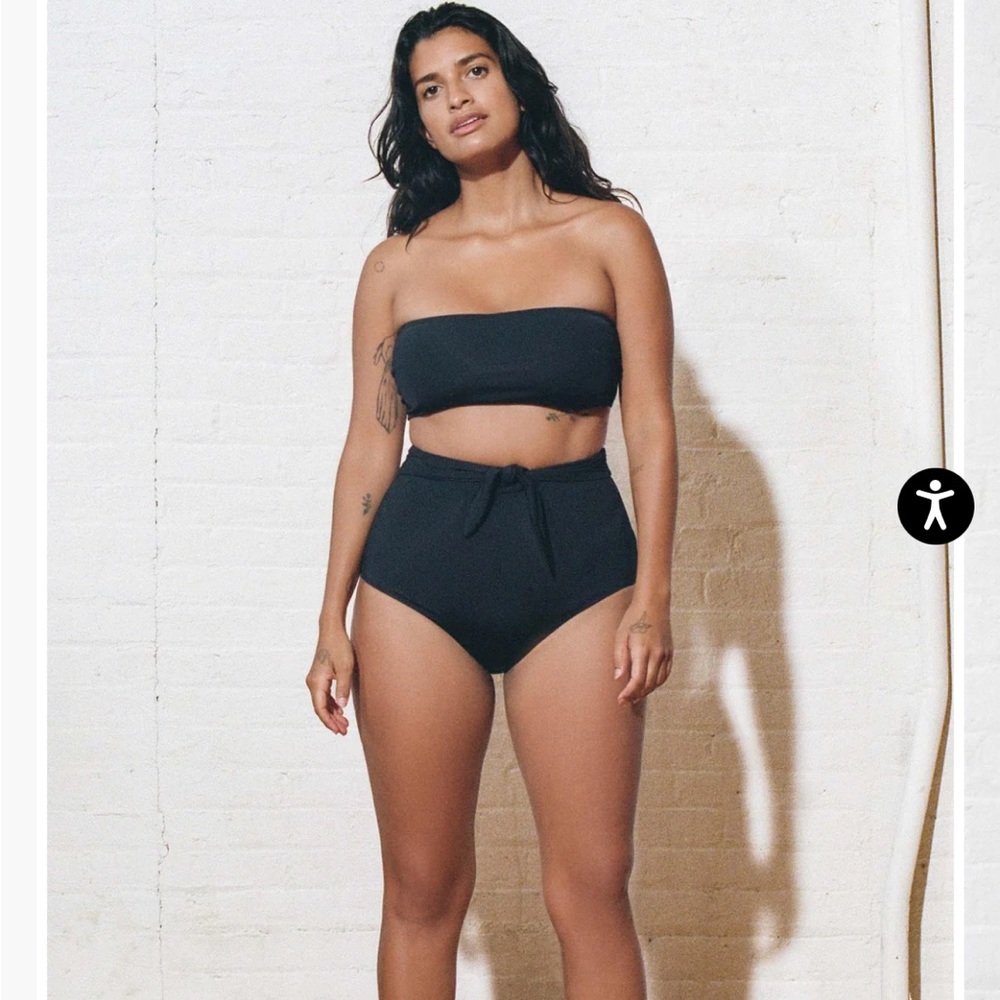 Mara Hoffman Jay bikini bottoms + Abigail Top